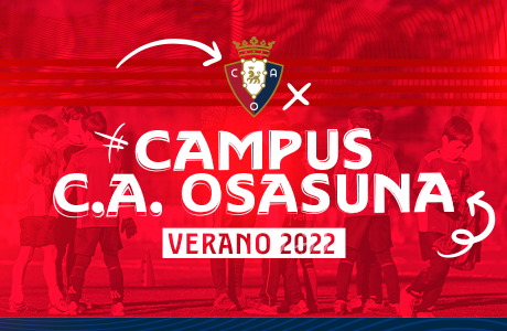 Abierto el plazo de inscripciones para los Campus de Fútbol de verano 2022 de Fundación Osasuna