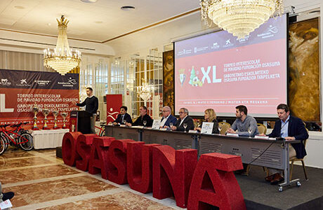Presentado el XL Torneo Interescolar de Fundación Osasuna